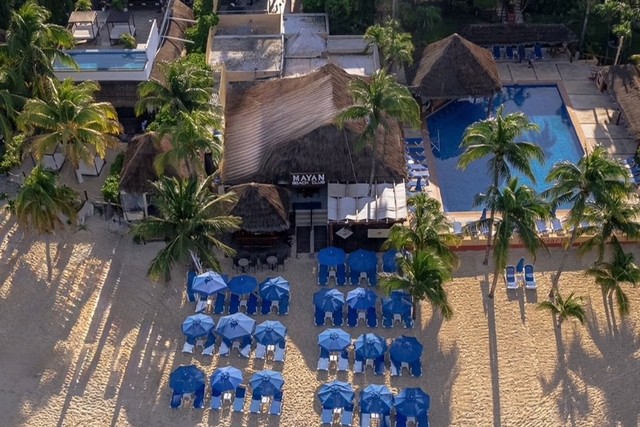 Mayan Beach Club Restaurant & Tequileria Logo